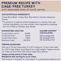 CANIDAE Sustain Bone Broth Toppers Premium Recipe With Cage-Free Turkey Dog Food Topper, 5.5-oz, Case Of 12 -Cozy Paws 660550 PT4. AC SS1800 V1664552210