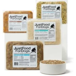 JustFoodForDogs Sensitive Skin & Stomach Variety Pack Human-Grade Fresh Whole Dog Food