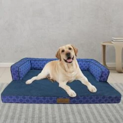 HappyCare Textiles Advanced LaTextiles Foam Dog Sofa Bed