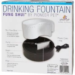 Pioneer Pet Plastic Dog & Cat Fountain Fung Shui Design, 60-oz -Cozy Paws 66970 PT7. AC SS1800 V1539379017