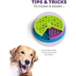 Outward Hound Lickin' Layers Interactive Puzzle Game & Slow Feeder, Multicolor, One-Size -Cozy Paws 684974 PT3. AC SS1800 V1694286711
