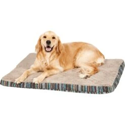 Petmate Antimicrobial Deluxe Orthopedic Pillow Dog Bed With Removable Cover -Cozy Paws 68563 PT3. AC SS1800 V1566239889