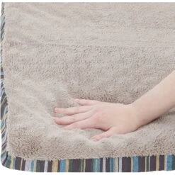 Petmate Antimicrobial Deluxe Orthopedic Pillow Dog Bed With Removable Cover -Cozy Paws 68563 PT4. AC SS1800 V1566239893