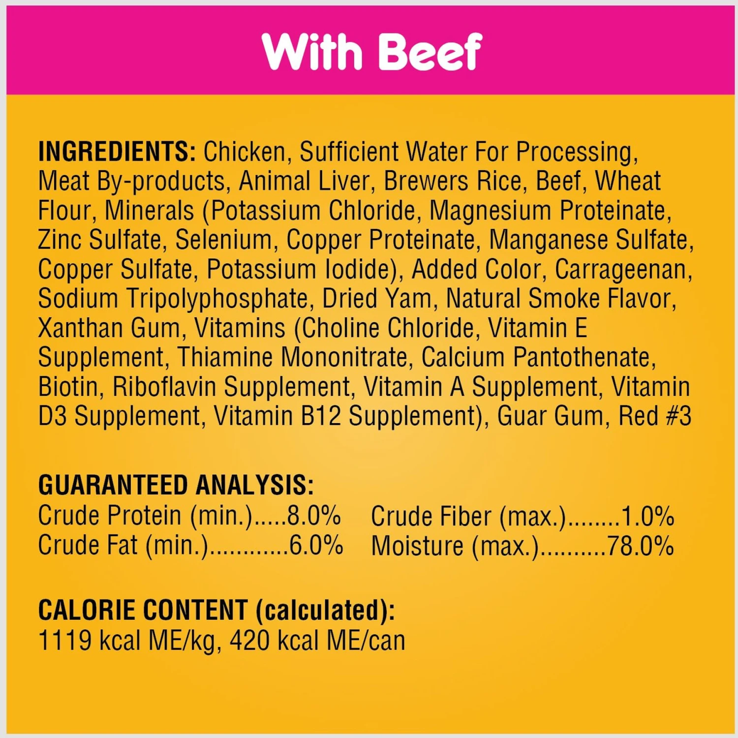 Pedigree Complete Nutrition Grilled Steak & Vegetable Flavor Dog Kibble Adult Dry Dog Food & Pedigree Chopped Ground Dinner Chicken With Beef Adult Canned Wet Dog Food Variety Pack 10 Pedigree Complete Nutrition Grilled Steak & Vegetable Flavor Dog Kibble Adult Dry Dog Food & Pedigree Chopped Ground Dinner Chicken With Beef Adult Canned Wet Dog Food Variety Pack - Image 8