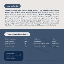 ZIWI Peak Venison Grain-Free Air-Dried Dog Food -Cozy Paws 69043 PT2. AC SS1800 V1703277522