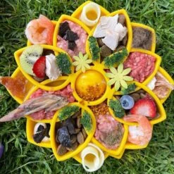 SodaPup Mandala Shallow Slow Dog Feeder, Large -Cozy Paws 690558 PT2. AC SS1800 V1667517919