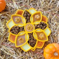 SodaPup Mandala Shallow Slow Dog Feeder, Large -Cozy Paws 690558 PT4. AC SS1800 V1667519845