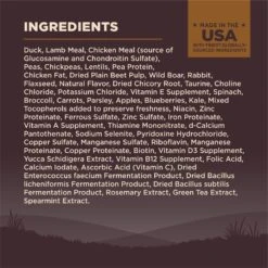 Wellness CORE Grain-Free Wild Game Duck, Lamb Meal, Boar & Rabbit Recipe Natural Dry Dog Food -Cozy Paws 69183 PT6. AC SS1800 V1606387310