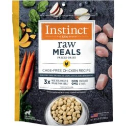 Instinct Freeze-Dried Raw Meals Real Beef Recipe Grain-Free Dog Food & Instinct Freeze-Dried Raw Meals Cage-Free Chicken Recipe Grain-Free Dog Food -Cozy Paws 693574 PT5. AC SS1800 V1669125598