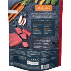 Instinct Frozen Raw Bites Grain-Free Real Beef Recipe Dog Food & Instinct Freeze-Dried Raw Boost Mixers Grain-Free Gut Health Recipe Dog Food Topper -Cozy Paws 693630 PT2. AC SS1800 V1669123862