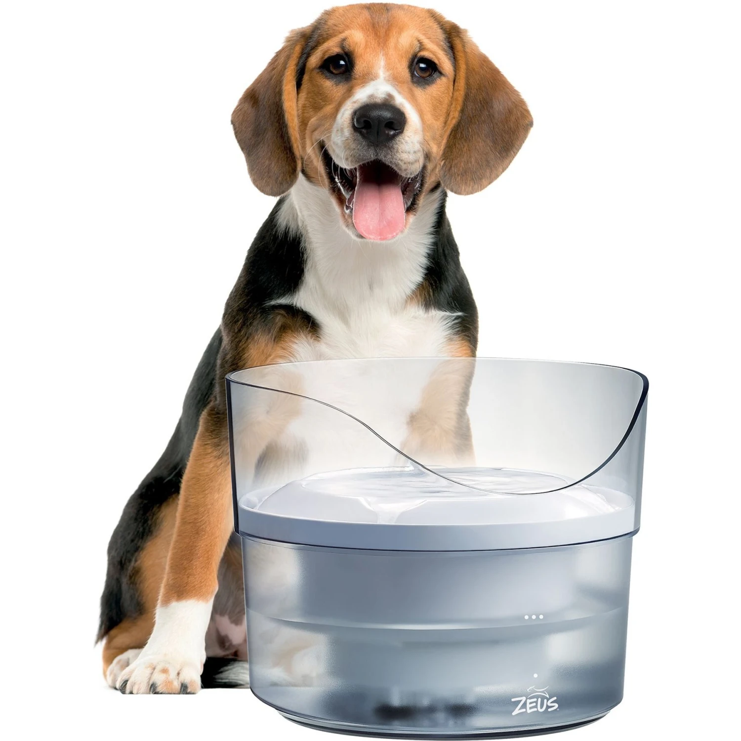 Zeus Fresh & Clear Splash Guard Dog Fountain 4 Zeus Fresh & Clear Splash Guard Dog Fountain - Image 2