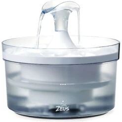 Zeus Fresh & Clear Waterfall Spout Dog Fountain -Cozy Paws 694838 PT4. AC SS1800 V1667519005