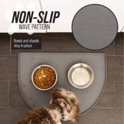 Leashboss Silicone Water Fountain Mat -Cozy Paws 694990 PT4. AC SS1800 V1682456956