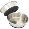 Leashboss Stainless Steel Silicone Base Dog Bowl, Medium/Large -Cozy Paws 695022 MAIN. AC SS1800 V1669904233