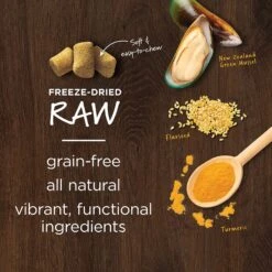 Instinct Freeze-Dried Raw Boost Mixers Grain-Free Skin & Coat Health Recipe Dog Food Topper + 2 Items -Cozy Paws 696550 PT8. AC SS1800 V1668107453