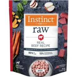Instinct Frozen Raw Bites Grain-Free Cage-Free Chicken Recipe Dog Food + 2 Items -Cozy Paws 696566 PT4. AC SS1800 V1668109044