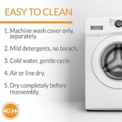 K&H Pet Products Deluxe Orthopedic Bolster Cat & Dog Bed -Cozy Paws 69687 PT4. AC SS1800 V1626392832