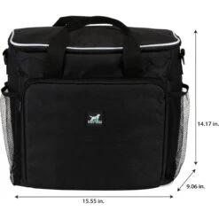 Pounce + Fetch Weekender Dog Food Travel Kit, Black, Large -Cozy Paws 696902 PT6. AC SS1800 V1667519609