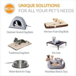 K&H Pet Products Orthopedic Bolster Cat & Dog Bed 13 K&H Pet Products Orthopedic Bolster Cat & Dog Bed -Cozy Paws 69694 PT6. AC SS1800 V1637623605