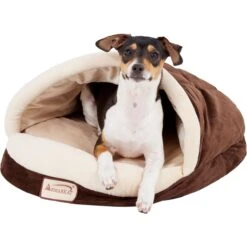 Armarkat Slipper Shape Covered Cat & Dog Bed With Removable Cover -Cozy Paws 70078 PT4. AC SS1800 V1566245344