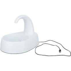 TRIXIE Curved Stream Cat & Dog Water Fountain, White, 84.5-oz 17 TRIXIE Curved Stream Cat & Dog Water Fountain, White, 84.5-oz -Cozy Paws 701774 PT7. AC SS1800 V1688752028