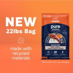 CANIDAE Pure Goodness Real Lamb & Sweet Potato Recipe Adult Dry Dog Food -Cozy Paws 70233 PT2. AC SS1800 V1684793488