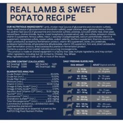 CANIDAE Pure Goodness Real Lamb & Sweet Potato Recipe Adult Dry Dog Food -Cozy Paws 70233 PT5. AC SS1800 V1684837254