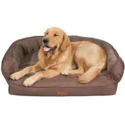 3 Dog Pet Supply EZ Wash Fleece Headrest Memory Foam Dog Bed, Chocolate 9 3 Dog Pet Supply EZ Wash Fleece Headrest Memory Foam Dog Bed, Chocolate -Cozy Paws 703214 PT3. AC SS1800 V1668186442