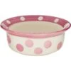 PetRageous Designs Polka Paws Deep Ceramic Dog & Cat Bowl -Cozy Paws 70325 MAIN. AC SS1800 V1539284515