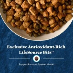 Blue Buffalo Wilderness Rocky Mountain Recipe Adult High Protein Natural Bison & Grain Dry Dog Food, 28-lb Bag -Cozy Paws 711246 PT6. AC SS1800 V1694549347