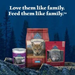 Blue Buffalo Wilderness Rocky Mountain Recipe Puppy High Protein Natural Red Meat & Grain Dry Dog Food -Cozy Paws 711310 PT7. AC SS1800 V1694549467