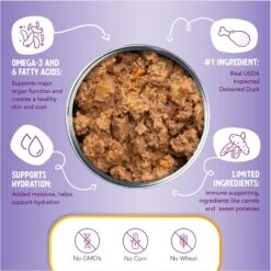 Health Extension Grain-Free Duck Entree Canned Dog Food -Cozy Paws 71333 PT5. AC SS1800 V1692039420