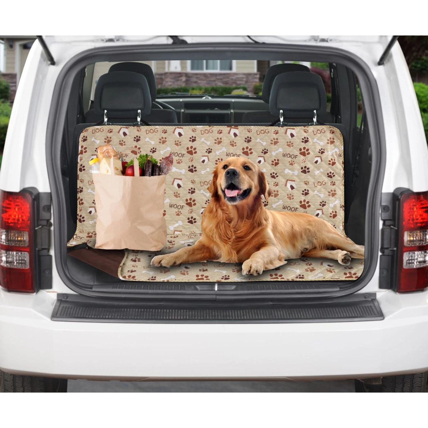 Couch Guard Dual Purpose Backseat/Cargo Cover 3 Couch Guard Dual Purpose Backseat/Cargo Cover