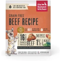 The Honest Kitchen Chicken Recipe Grain-Free Dehydrated Dog Food & The Honest Kitchen Beef Recipe Grain-Free Dehydrated Dog Food -Cozy Paws 715598 PT5. AC SS1800 V1669737108