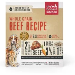 The Honest Kitchen Whole Grain Chicken Recipe Dehydrated Dog Food & The Honest Kitchen Whole Grain Beef Recipe Dehydrated Dog Food -Cozy Paws 715742 PT5. AC SS1800 V1669738507