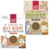 The Honest Kitchen Grain-Free Beef Whole Food Clusters Dry Dog Food & The Honest Kitchen Food Clusters Whole Grain Chicken & Oat Recipe Dog Food