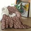HappyCare Textiles Advanced Pets Waterproof Cat & Dog Blanket, 50x60-in -Cozy Paws 715854 MAIN. AC SS1800 V1669655458