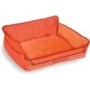 Fetch For Pets Friends: Sofa Cuddler Plush Rectagular Dog Bed, Orange -Cozy Paws 716694 MAIN. AC SS1800 V1676668086