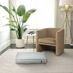 Bark And Slumber Birdie Plush Eco Friendly Fabric Lounger Dog Bed -Cozy Paws 716998 PT6. AC SS1800 V1671470622