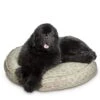 Bark And Slumber Biscuit Plush Round Eco Friendly Fabric Lounger Dog Bed -Cozy Paws 717094 MAIN. AC SS1800 V1669666582