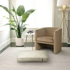 Bark And Slumber Biscuit Plush Eco Friendly Fabric Lounger Dog Bed -Cozy Paws 717110 PT6. AC SS1800 V1671475211