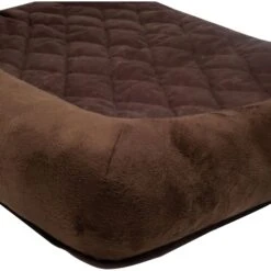 HappyCare Textiles Fleece Plush Sofa Bed & Furniture Protector, Brown -Cozy Paws 717294 PT2. AC SS1800 V1669657876