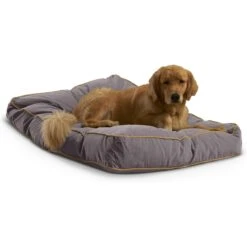 Happy Hounds Bailey Rectangle Pillow Dog Bed With Removable Cover -Cozy Paws 727774 PT2. AC SS1800 V1698939397