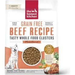 The Honest Kitchen Grain-Free Turkey Whole Food Clusters Dry Dog Food & The Honest Kitchen Grain-Free Beef Whole Food Clusters Dry Dog Food -Cozy Paws 730638 PT5. AC SS1800 V1670005572