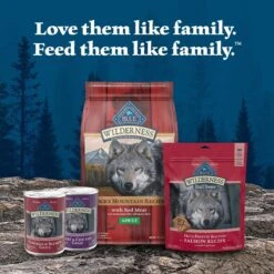 Blue Buffalo Wilderness Beef & Salmon Variety Pack Wet Dog Food -Cozy Paws 735422 PT7. AC SS1800 V1671574076