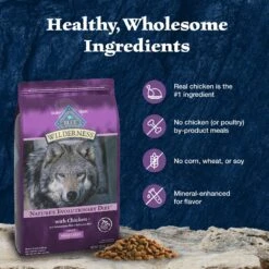 Blue Buffalo Wilderness Adult Small Bite High Protein Natural Chicken & Wholesome Grains Dry Dog Food -Cozy Paws 735670 PT5. AC SS1800 V1694548944