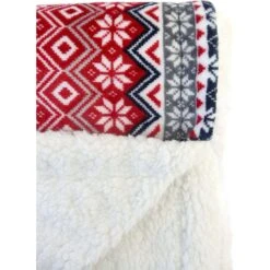 Bow-Wow Pet Sherpa Dog Blanket & Pillow Set -Cozy Paws 738486 PT5. AC SS1800 V1672929857