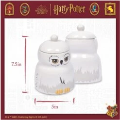 Fetch For Pets Harry Potter Hedwig Dog Treat Jar -Cozy Paws 738710 PT5. AC SS1800 V1678907358