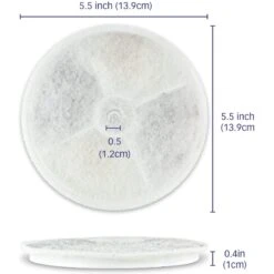 Pet Standard Petkit EverSweet 2, EverSweet 3 & Cybertial Puredrink Water Fountain Replacement Filter, 6-Pack -Cozy Paws 738814 PT2. AC SS1800 V1675276223