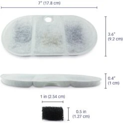 Pet Standard PETLIBRO BPA-Free Capsule Pet Water Fountain Replacement Filter, 71-oz, 12-pack -Cozy Paws 738830 PT2. AC SS1800 V1675278809